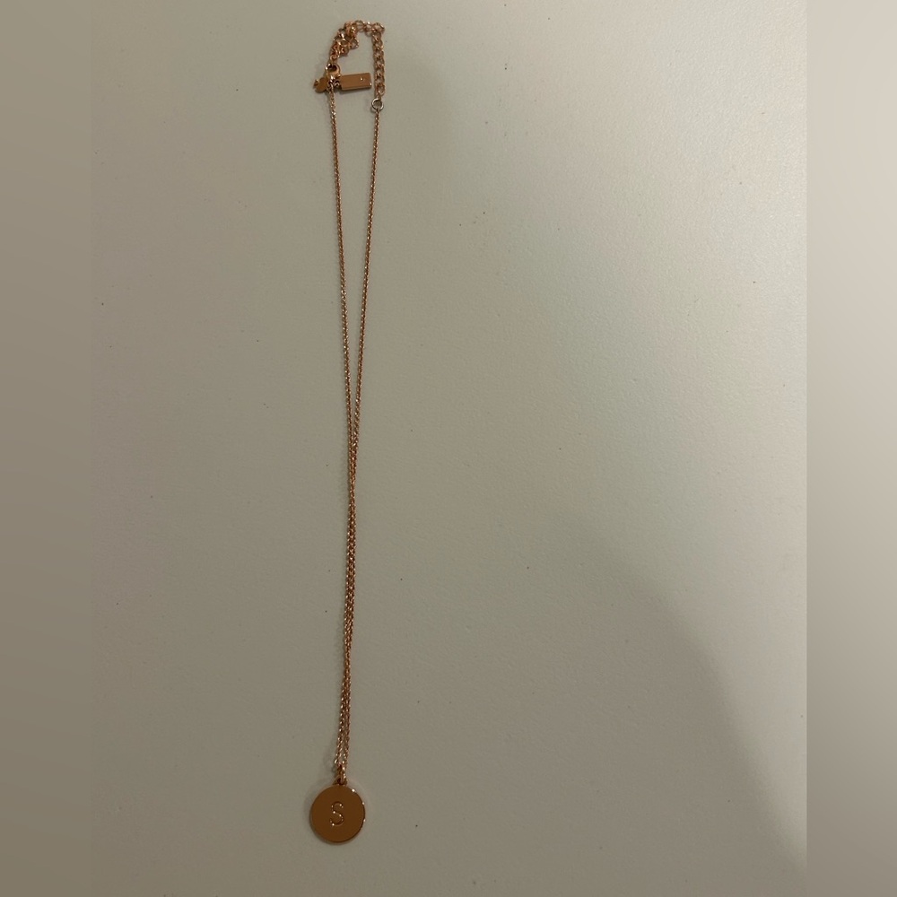 Kate Spade Gold Pendant Necklace
